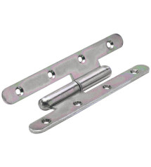 Paumelle Inox Pour Meuble Hettich L.110 X L.55 Mm