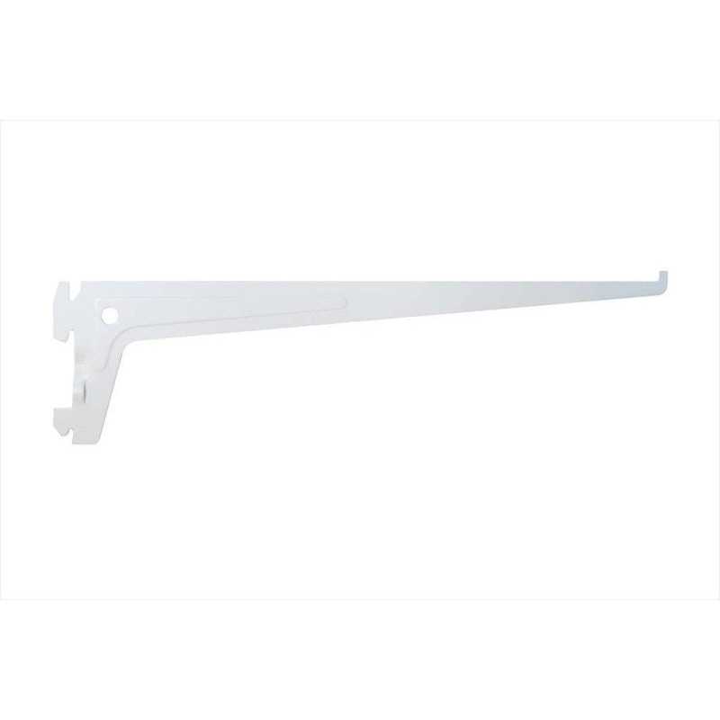 Lot de 10 Consoles Simples Acier Verni P.30 Cm Entraxe 50 Mm