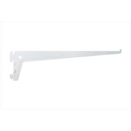 Lot de 10 Consoles Simples Acier Verni P.30 Cm Entraxe 50 Mm