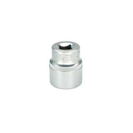 Douille 6 pans 1-2 en chrome vanadium DEXTER diam. 27 mm