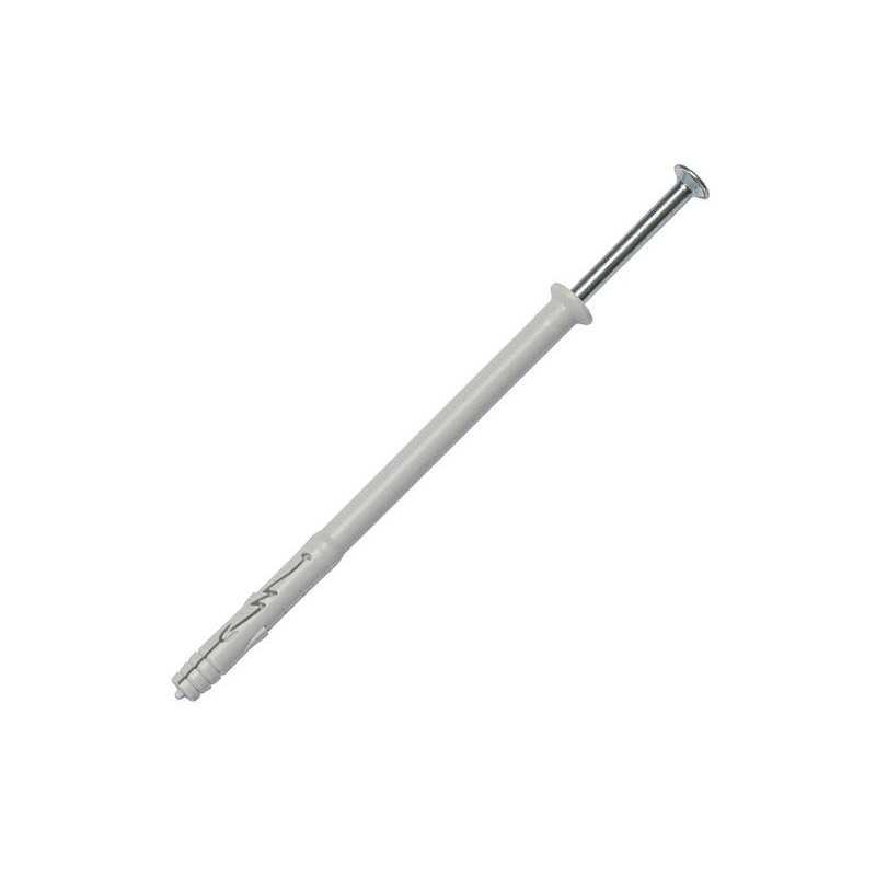 Lot de 8 chevilles ? frapper nylon Spit diam. 8 x L. 110 mm