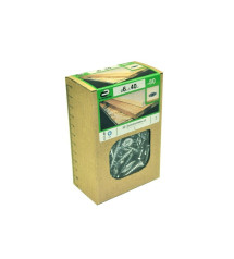 Lot de 80 Vis Acier Tête Fraisée Standers Diam.6 Mm X L.40 Mm