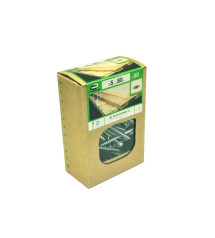 Lot de 50 Vis Acier Tête Fraisée Standers Diam.5 Mm X L.80 Mm