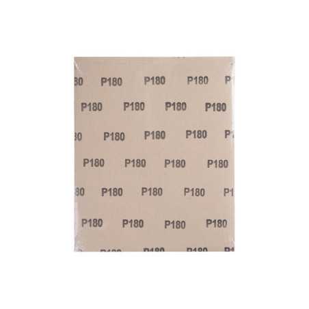 Lot de 10 feuilles abrasives pour ponceuse manuelle grains assortiment