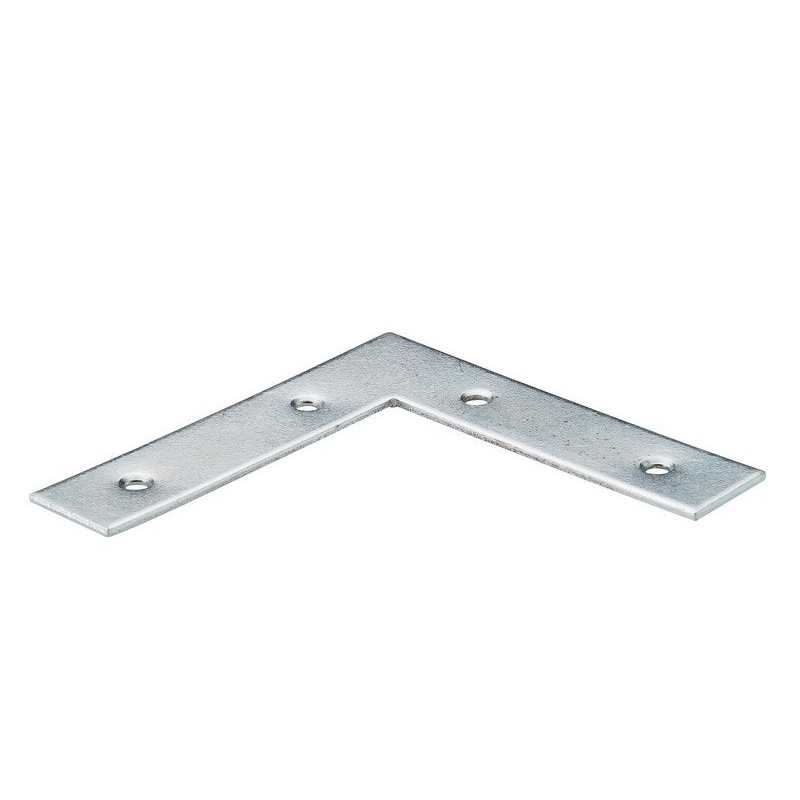 1 équerre DAssemblage Plate Acier Zingué Hettich L.190 Mm