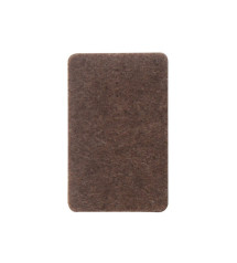 Patin Feutre Adhesif Marron 1000X85