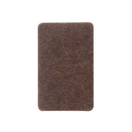 Patin Feutre Adhesif Marron 1000X85