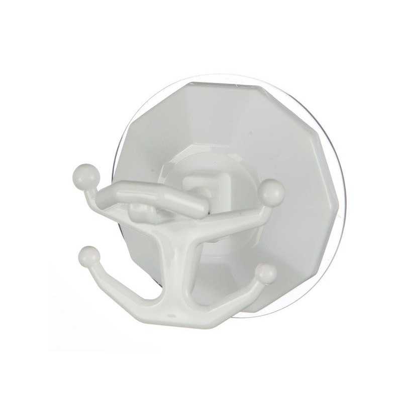 Crochet ventouse fixcup 7.5 x 7.5 x 6 cm blanc 3M