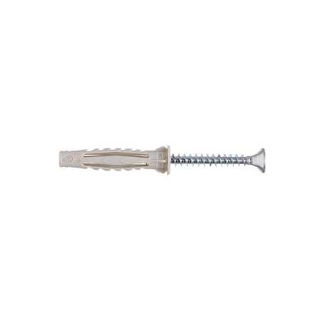 Lot de 8 Chevilles Et Vis à Expansion Standers Diam.8 Mm X L.50 Mm