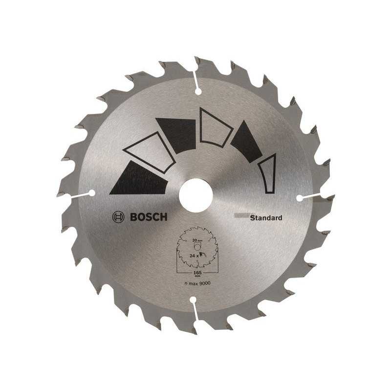 Lame coupe rapide et grossière165 Mm 24 dents scie circulaire Standard