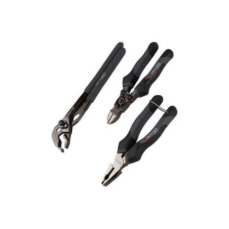 Lot de 3 Pinces De Précision Sans Protection électrique Dexter Pro