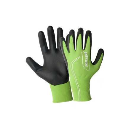Gant de jardinage bricolage multiusage Rostaing fushia ou violet ou vert Taille 7 - S