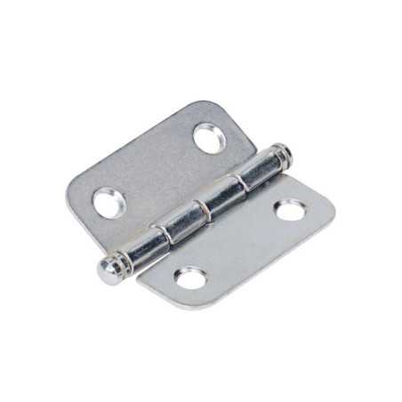 Lot de 2 Paumelles Acier Pour Meuble Hettich L.50 X L.40 Mm