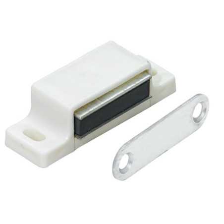 Lot de 10 Loqueteaux Magnétiques Plastique Hettich L.14.5 X L.45.3 Mm