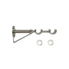 Support Extensible Tringle à Rideau 20 Mm Argent Clair Inspire
