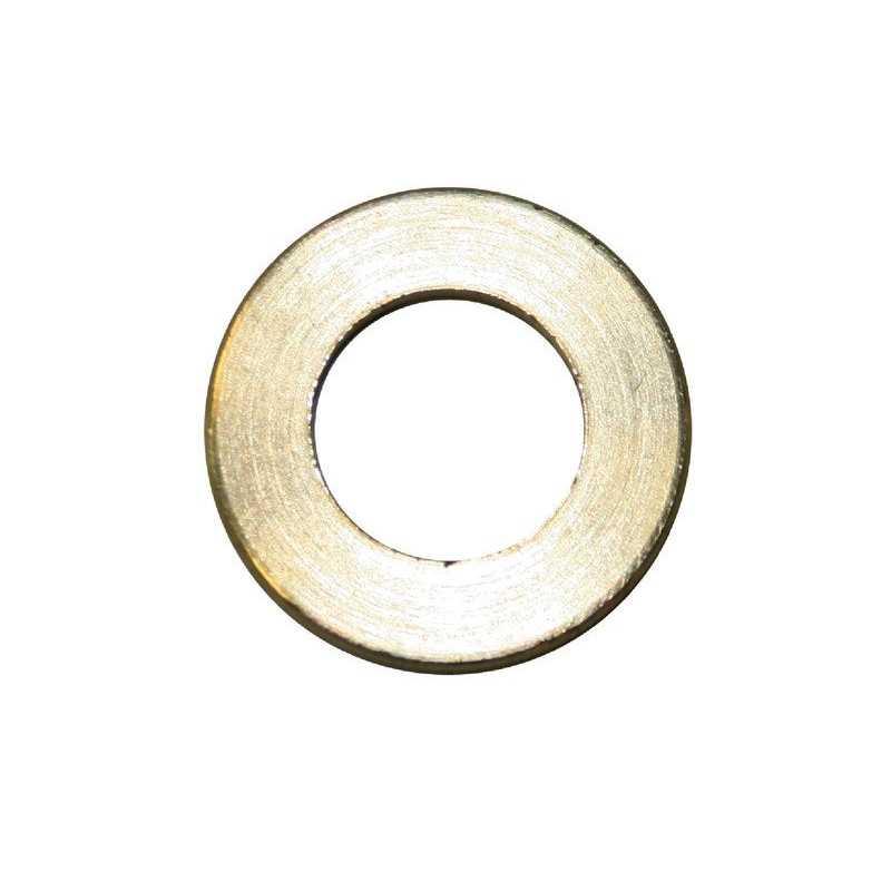 Lot de 4 Rondelles Laiton Brut H.3 X L.25 X P.25 Mm
