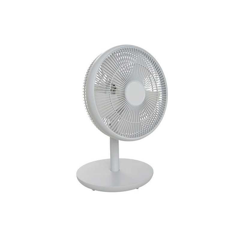 Ventilateur de bureau design blanc