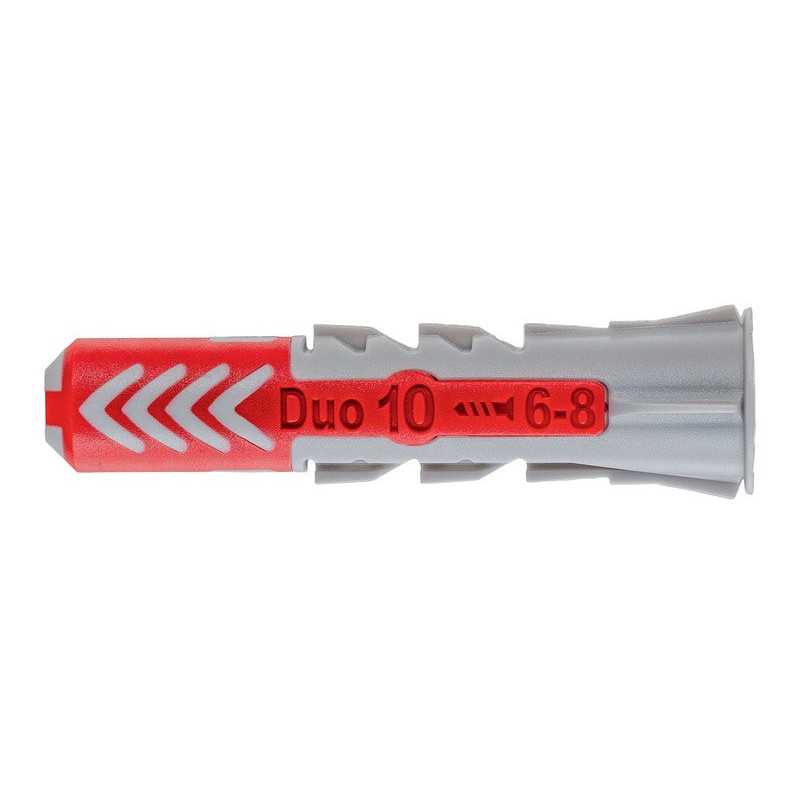Lot de 50 chevilles et vis 3 En 1 Duopower Diam.8 X L.40 Mm