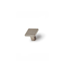 Lot de 4 Boutons De Meuble Carré Zamak Mat H.28 X L.30 X P.30 Mm