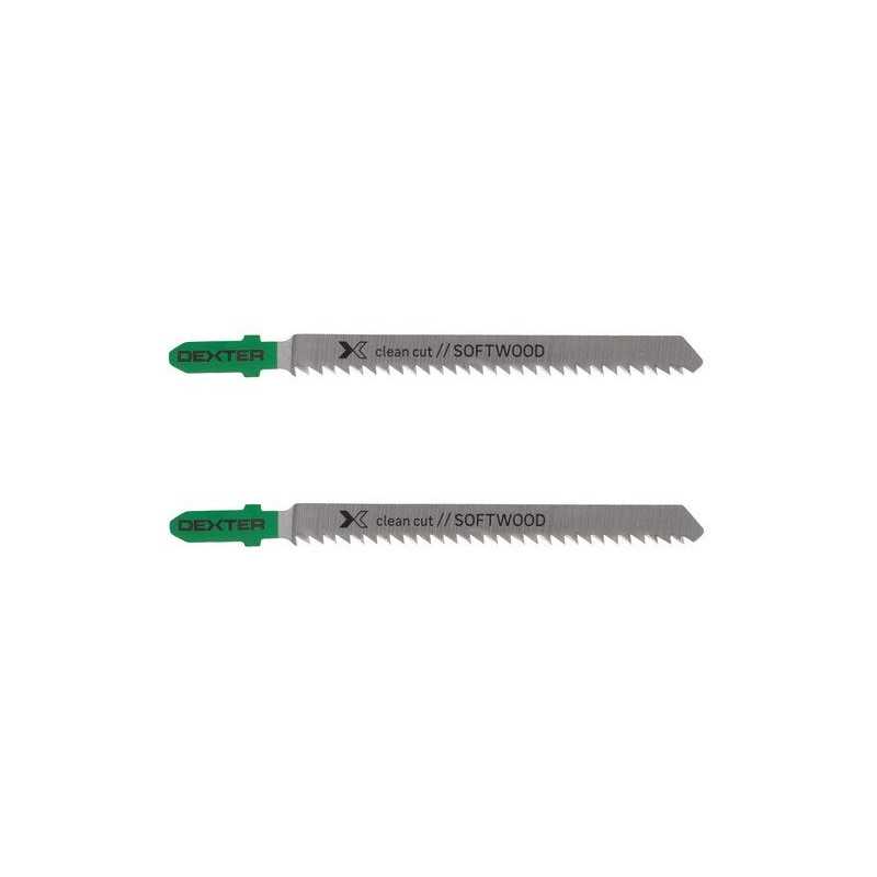 Lot de 2 lames pour bois coupe nette 3-40 Mm