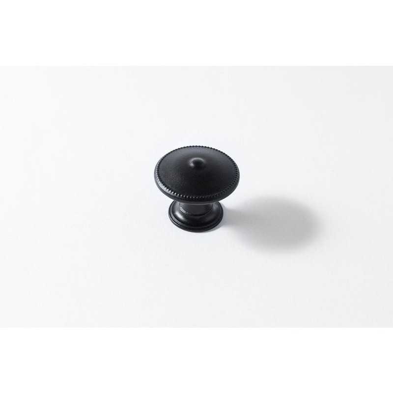 Lot de 4 Boutons De Meuble Rond Zamak Peint H.22 X L.30 X P.30 Mm