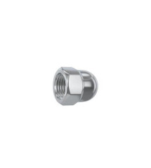 Lot de 4 écrous borgne acier diam.10 mm