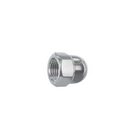 Lot de 4 écrous borgne acier diam.10 mm