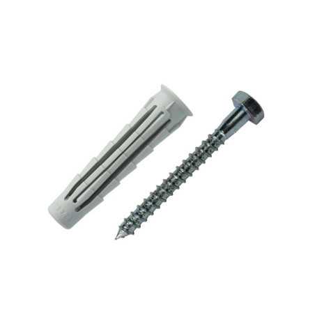 Lot de 10 Chevilles Et Tirefonds Spit Diam.12 Mm X L.60 Mm