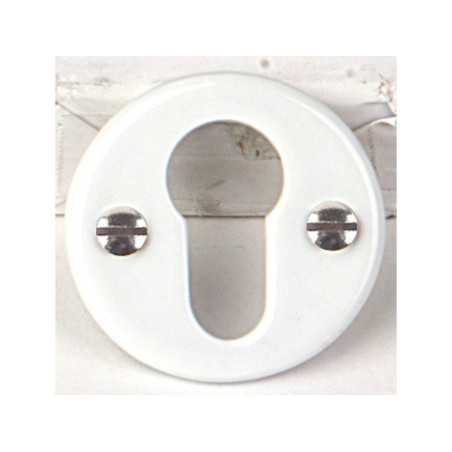 2 Rosaces De Fonction D1 Inspire Porcelaine De Limoges Mat Trou De Cylindre