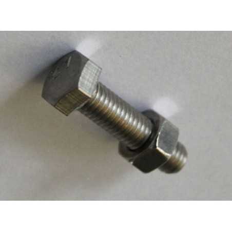 Lot de 8 Boulons tête 6 Pans Inox L.40.0 X Diam.6 Mm Standers