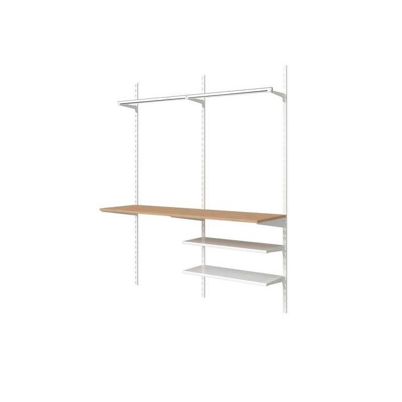 Console Double Acier Verni P.47 Cm Entraxe 50 Mm