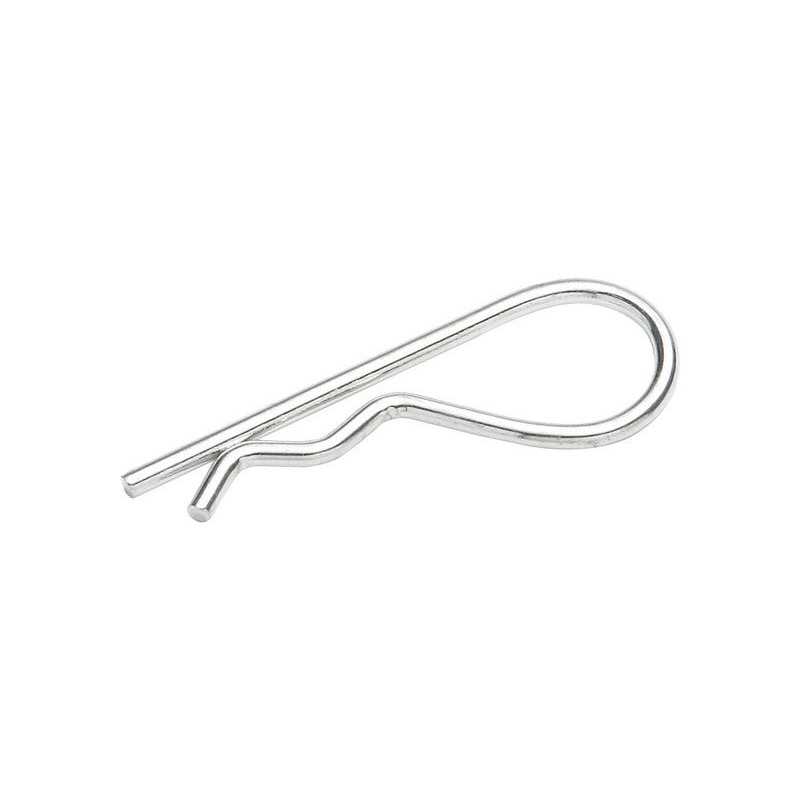 Lot de 4 Goupilles Bêta Acier Standers Diam.2 Mm L.44