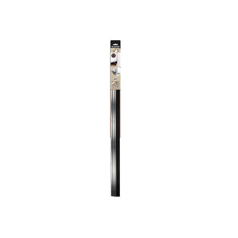 Bas de porte de garage L.125 Cm en aluminium