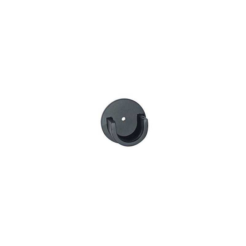 Lot de 2 naissances de tringle à rideau 28 Mm noir clair
