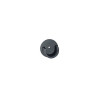 Lot de 2 naissances de tringle à rideau 28 Mm noir clair