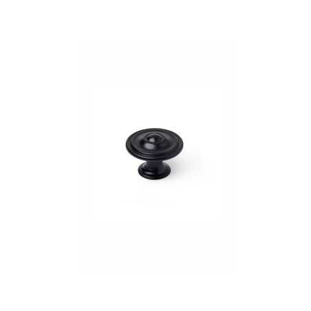 Lot de 4 Boutons De Meuble Rond Zamak Peint H.26 X L.35 X P.35 Mm