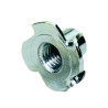 Lot de 8 écrous à Enfoncer Acier Chromé Hettich L.22 Mm