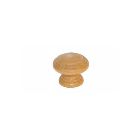 Bouton de meuble régence Hêtre Bois H.40 X L.40 X P.33 Mm