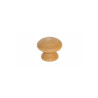 Bouton de meuble régence Hêtre Bois H.40 X L.40 X P.33 Mm