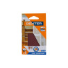 Lot de 5 feuilles abrasives Dexter pour ponceuse à bande grains 220