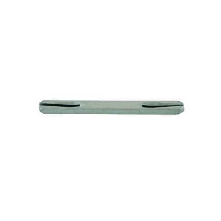 Carré acier zingué L.12 X L.0.7mm
