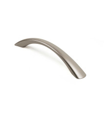 Poignée De Meuble Aluminium Satiné Entraxe 128 Mm