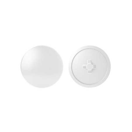 Cache-Vis Plastique Blanc Standers Diam.6 Mm