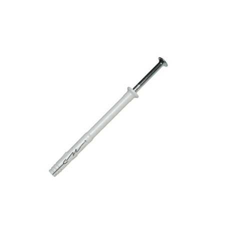 Lot de 10 chevilles et vis Ã  frapper nylon Spit diam. 8 x L. 90 mm