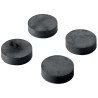 Lot de 4 aimants magnétiquesL.30 X Diam.30 Mm