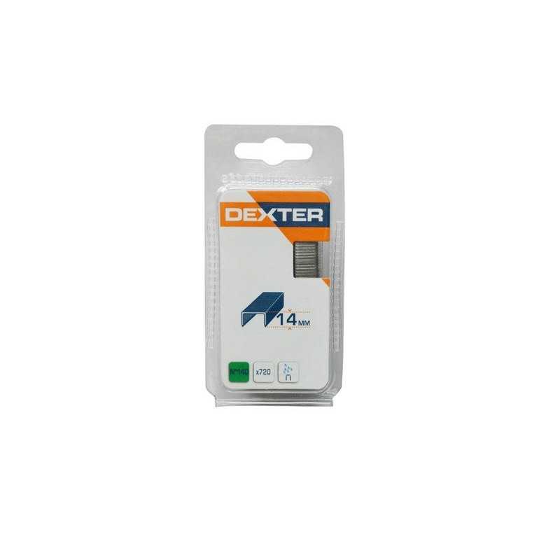 Lot de 720 Agrafes Dexter N°140 14 Mm