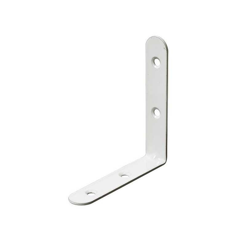 Equerre Chaise Acier Blanc 100-15