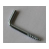 Lot de 12 gonds à visser inox Diam.2.5 X L.25 Mm Standers