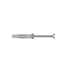 Lot de 10 Chevilles Et Vis à Expansion Standers Diam.6 Mm X L.40 Mm