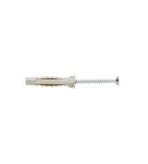 Lot de 100 Chevilles Et Vis à Expansion Standers Diam.10 X L.60 Mm